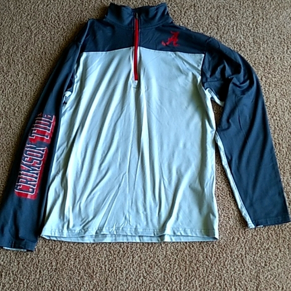 Boys Alabama Crimson Tide Pull Over Jacket - Picture 1 of 5